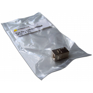 RJ-45 socket coupler, shielded, category 6A, Keystone form-factor